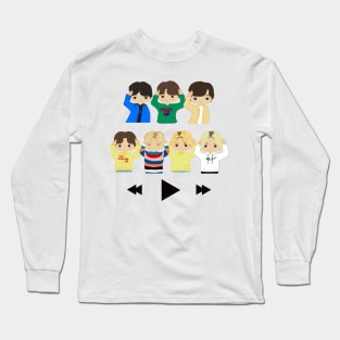 Chibi bts Long Sleeve T-Shirt